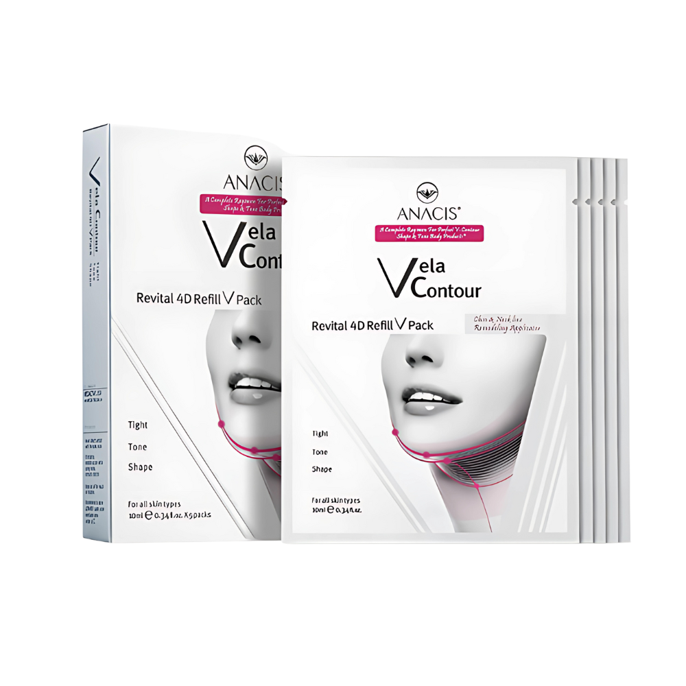 ANACIS Vela Contour 4D Refill V Pack 10ml * 5 sheets