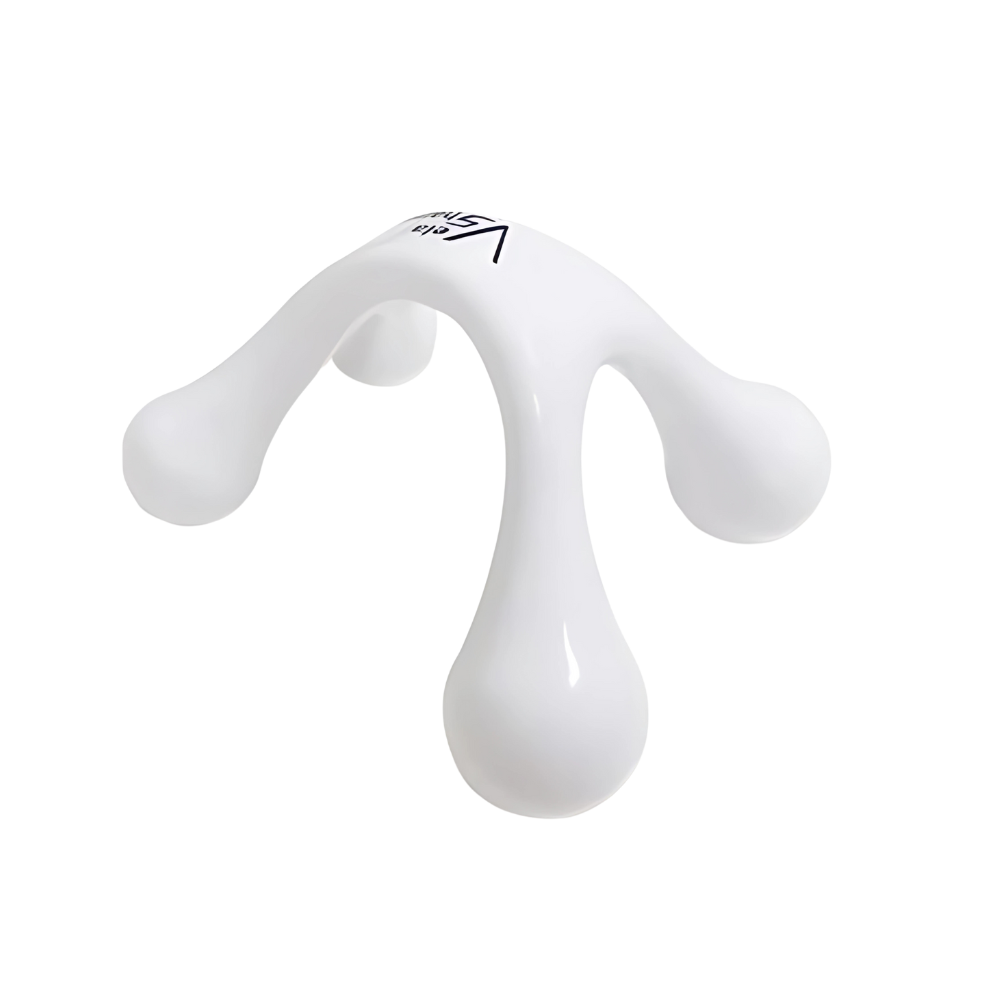 Vela Shape 4 Point Guasha tool, 85g, designed for facial massage and promoting skin rejuvenation and relaxation.