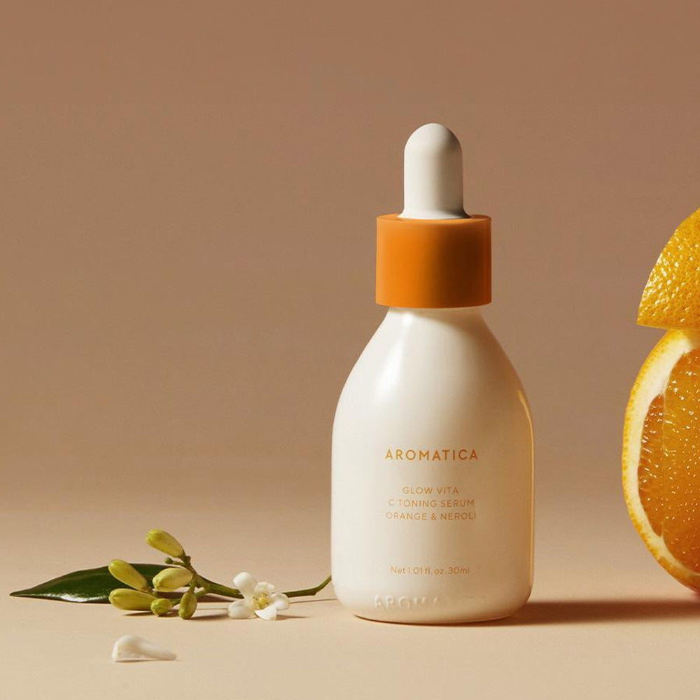 AROMATICA Glow Vita C Toning Serum Orange & Neroli 30ml