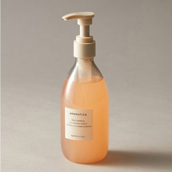 AROMATICA Mellowness Oil In Body Wash Magnolia & Sandalwood 290ml