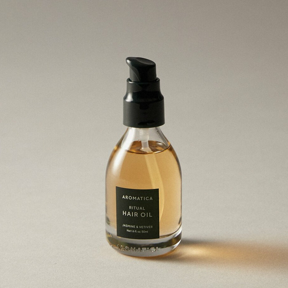 The 50ml bottle features a blend of natural oils infused with the soothing scents of jasmine and vetiver