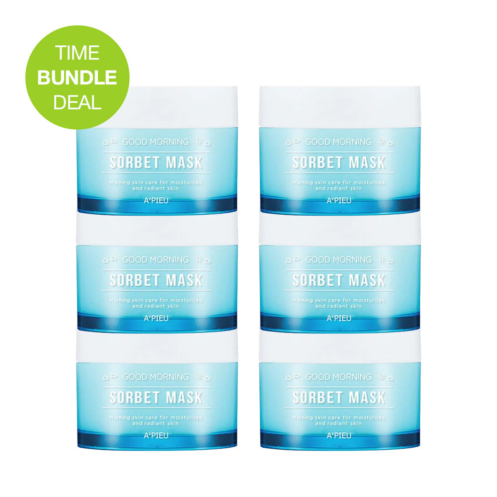 ★Bundle Deal★ A'pieu Good Morning Sorbet Mask 105ml