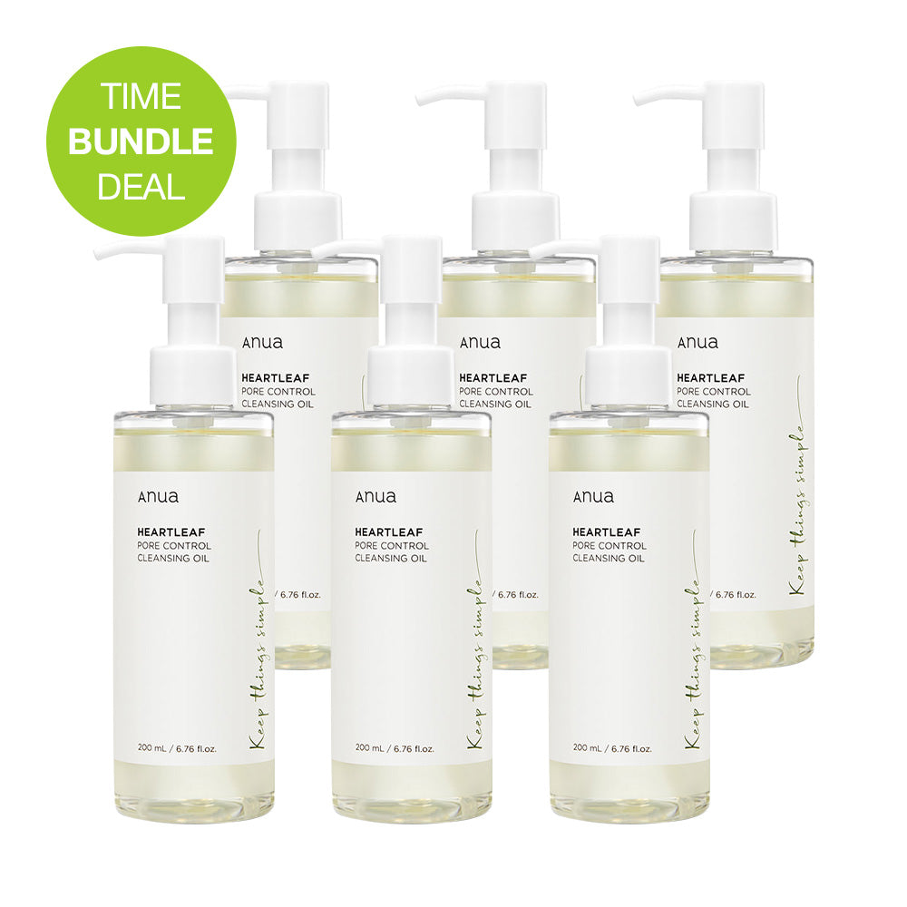 ★Bundle Deal★ Anua Heartleaf Pore Control Cleansing Oil 200ml