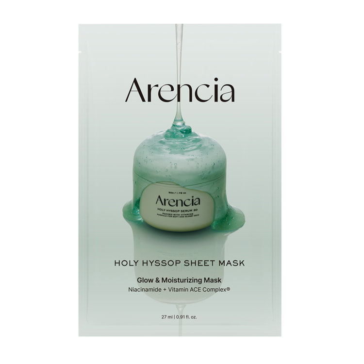 Arencia Holy Hyssop Mask Pack 27ml * 5ea