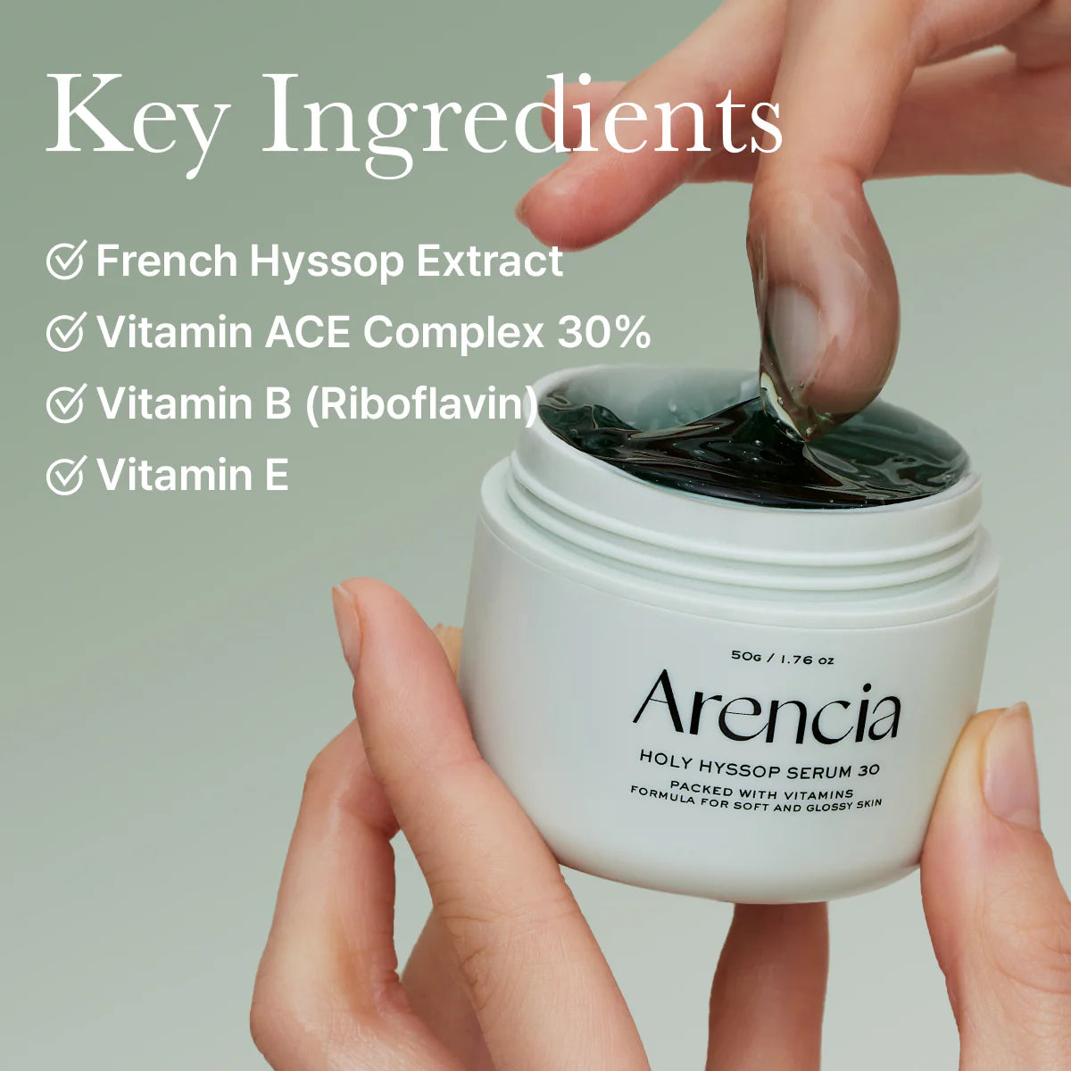 Arencia Holy Hyssop Serum 30 50g