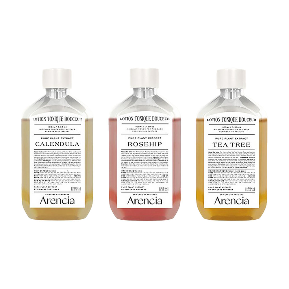 Arencia Pure Plant Extract Micellar Toner 100ml (3Type)