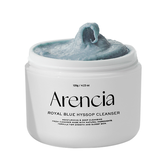 Arencia Royal Blue Hyssop Cleanser Rice Soap 120g