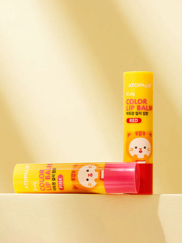 Colorful 3.3g Lip Balm for Kids by Atopalm.