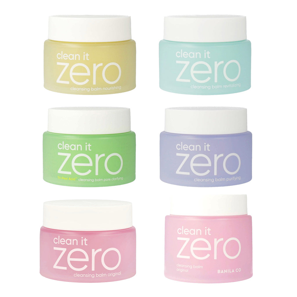 BANILA CO Clean it Zero Cleansing Balm in 6 Types.