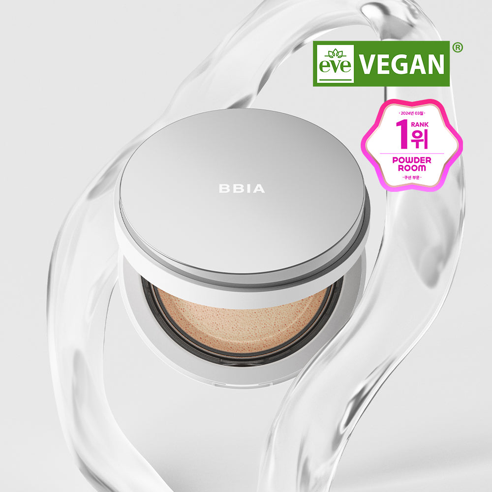 BBIA Eau Glow Cushion SPF40 PA+++ 15g, a versatile makeup product that combines sun protection with a natural, radiant finish.