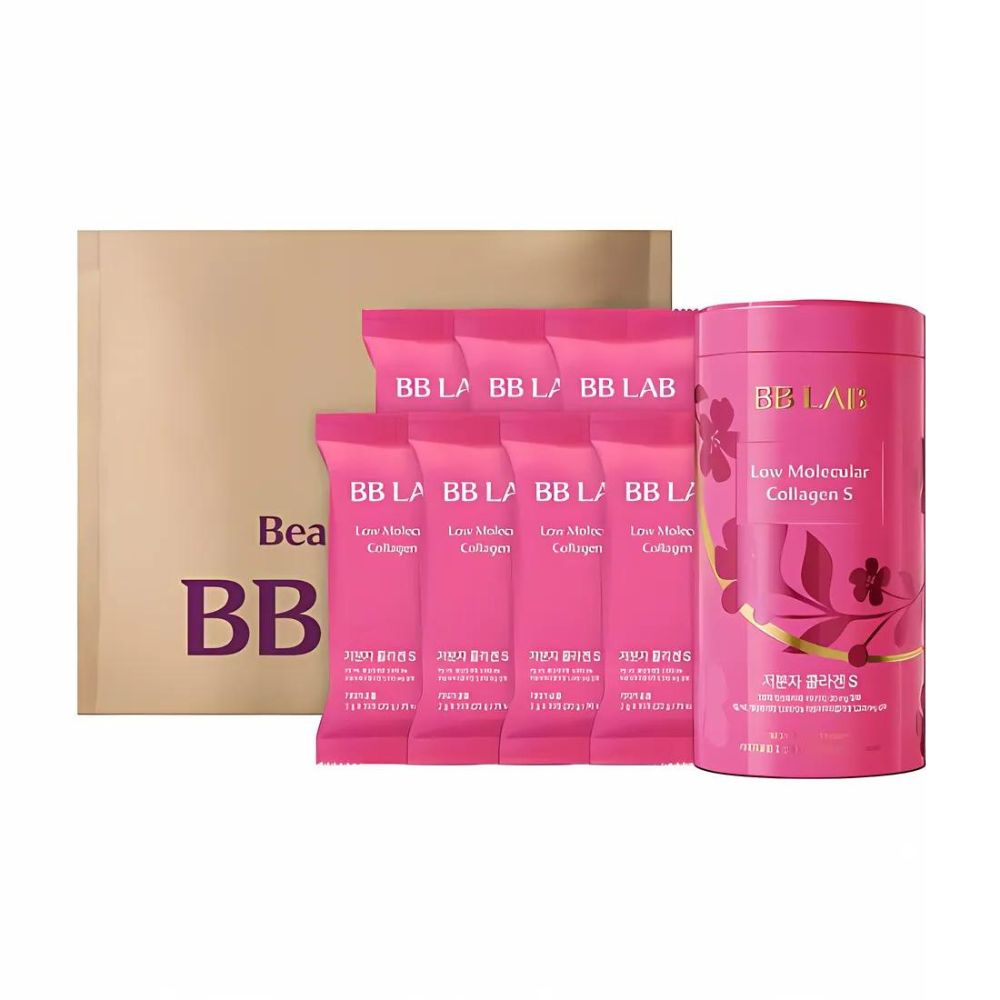 BB LAB Low Molecular Collagen S 2g is a dietary supplement designed to support skin health and overall wellness.