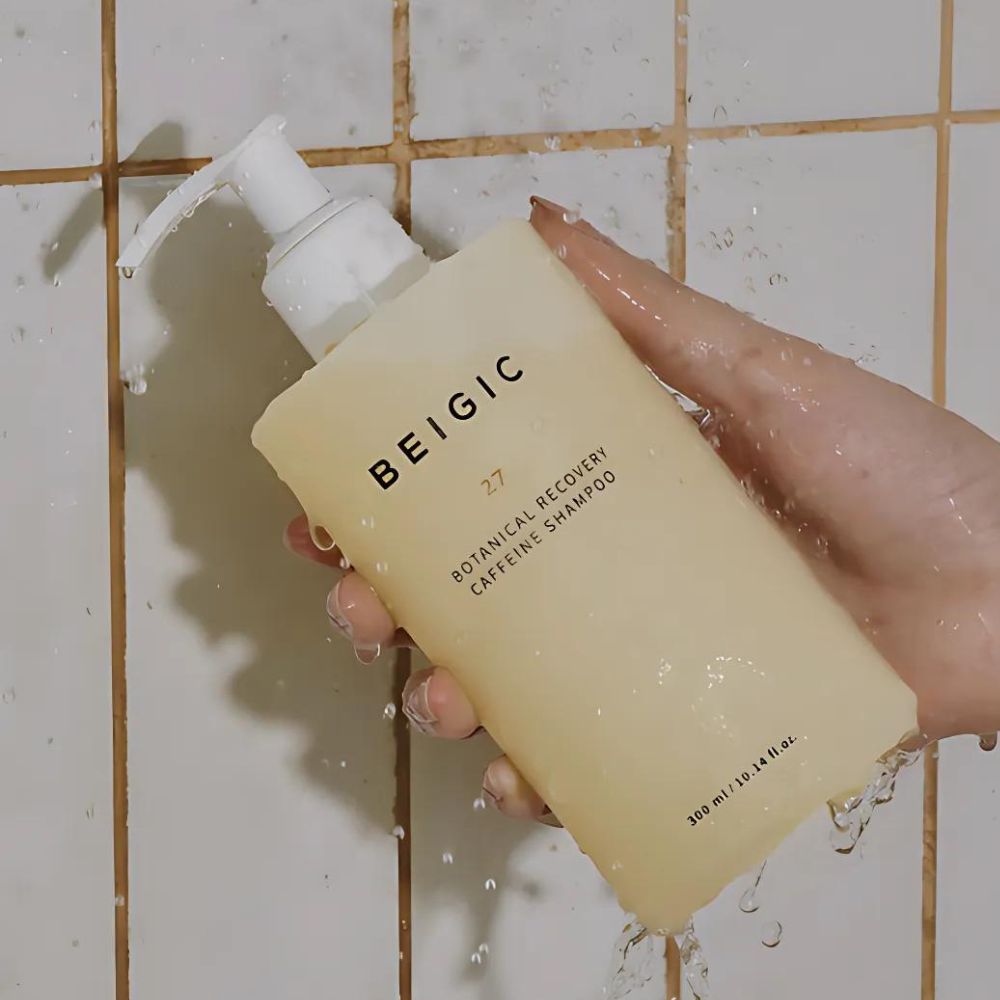 Infused with caffeine and botanical extracts, this shampoo promotes healthy hair by boosting circulation, strengthening the roots, and reducing hair loss. 