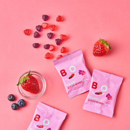 BIOVITA Yogurt Gummy 15 Pouches BerryBerry Flavor