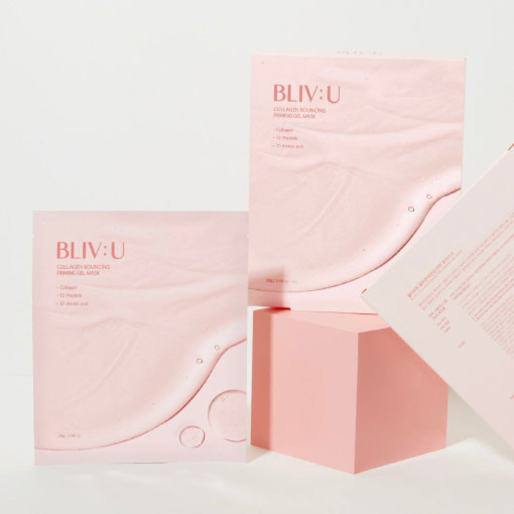 BLIV:U Collagen Bouncing Firming Gel Mask 5ea