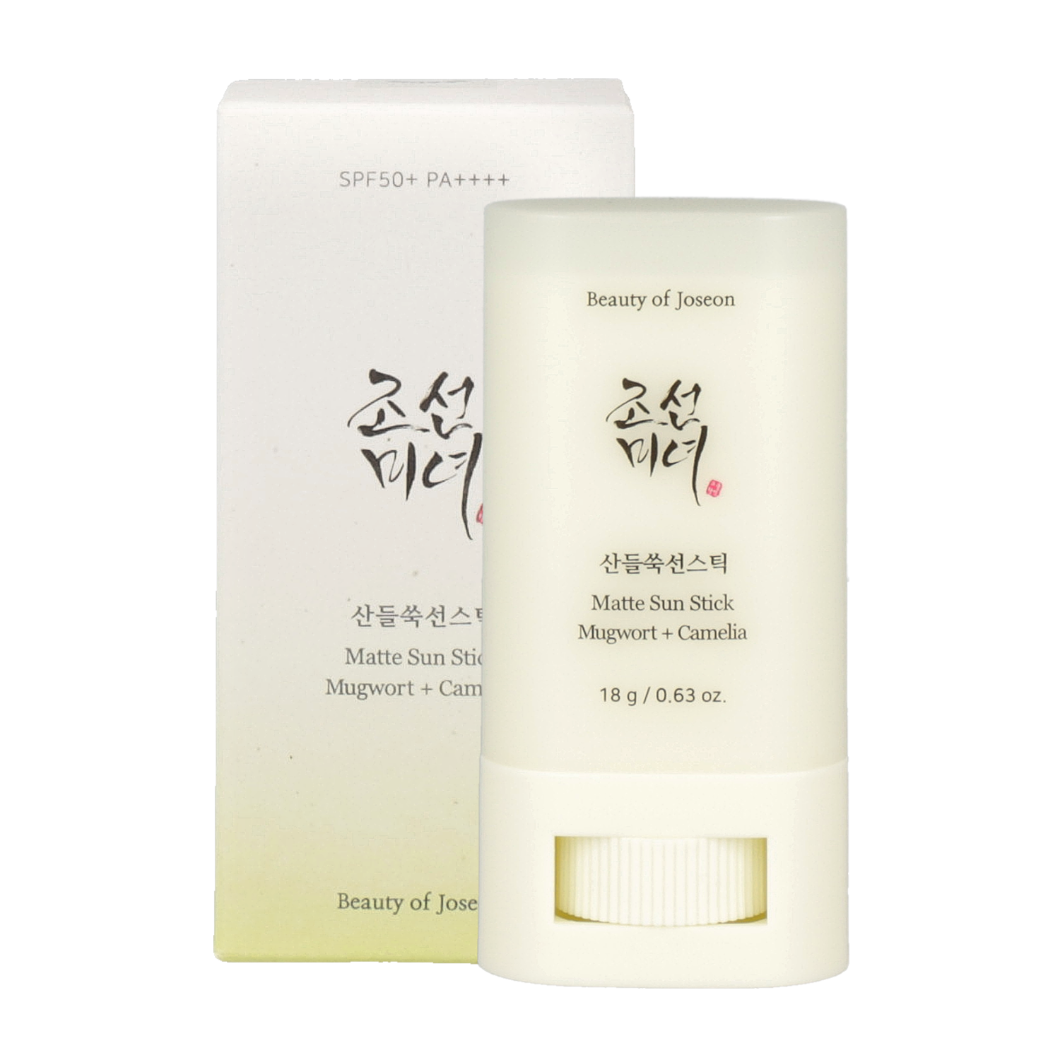 Beauty of Joseon Matte Sun Stick : Mugwort + Camelia 18gis a convenient and effective sunscreen stick that offers high sun protection  - is a convenient and effective sunscreen stick that offers high sun protection 