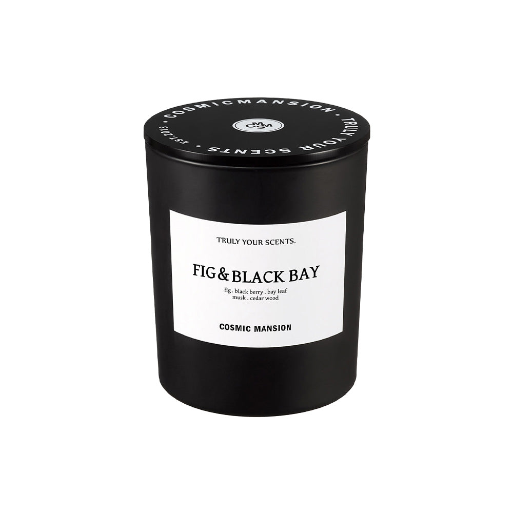 COSMIC MANSION Candle #FIG & BLACK BAY 180g / 250g