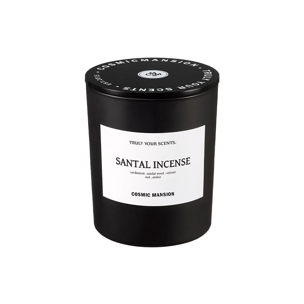 COSMIC MANSION Candle #SANTAL INSENCE 180g / 250g