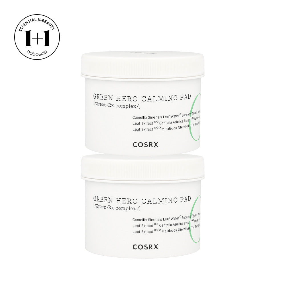 💛1+1💛 COSRX One Step Green Hero Calming Pad 70ea