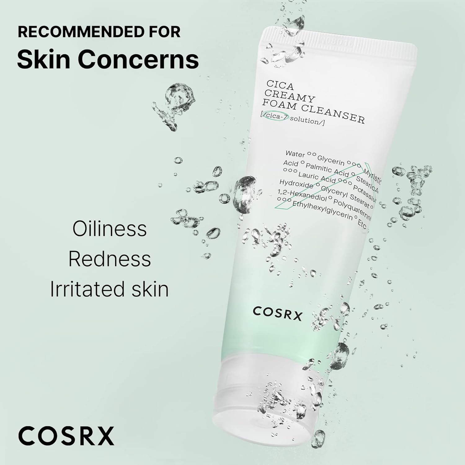 COSRX Pure Fit Cica Creamy Foam Cleanser 150ml * 2ea