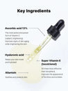 It show the main ingredients of The Vitamin C 13 Serum