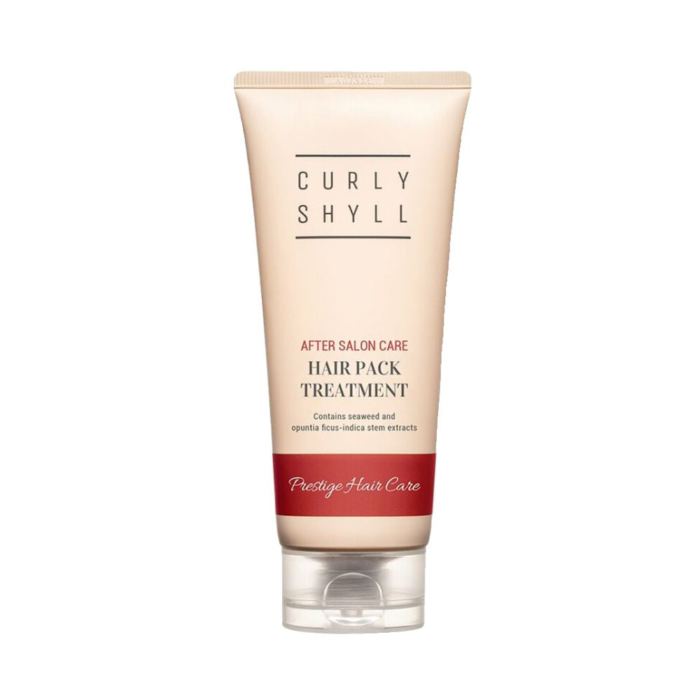 The CURLY SHYLL After Salon Care Hair Pack Treatment 250ml is a deep-conditioning treatment designed to nourish and repair hair after salon treatments.