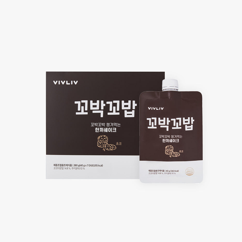 VIVLIV Kkobak Kkobab Protein Shake 40g x 7 Packs