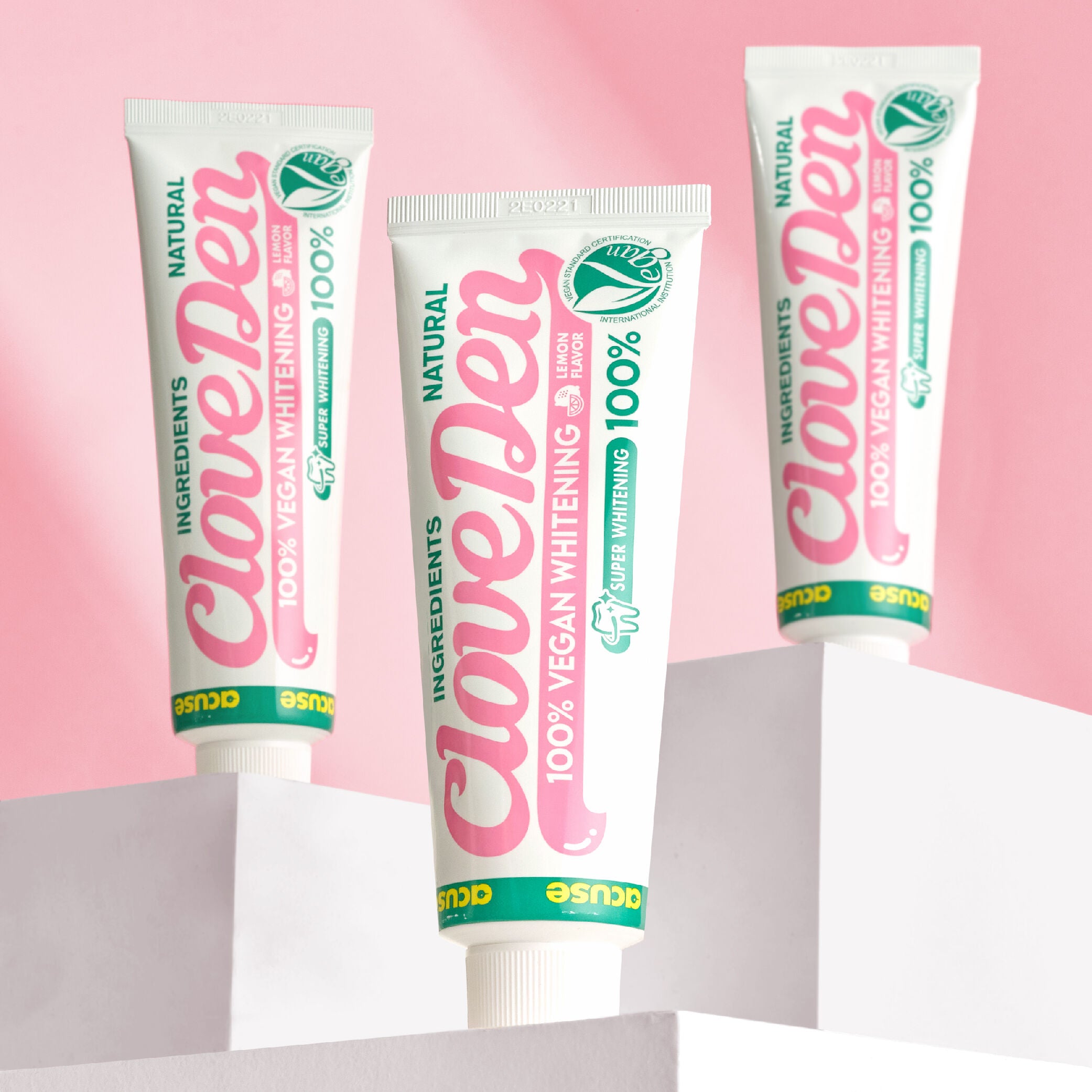 CloveDen 100% Vegan Whitening Toothpaste 100g