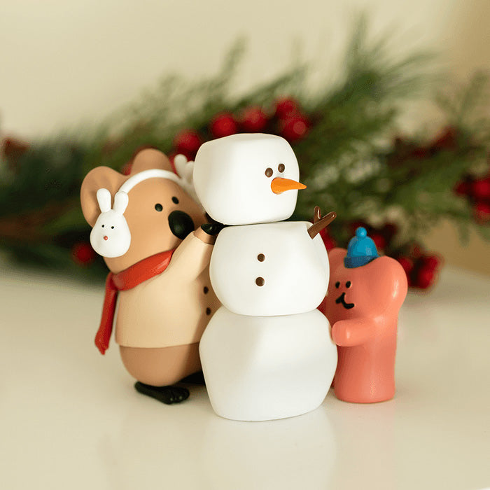 DINOTAENG Snowman Stack