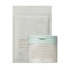 DUEM Pure Balance organic cotton peel pads, 50 count with 10 refill pads, designed for gentle skin care and cleansing.