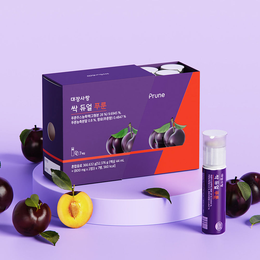 Daejang Sarang Ssack Dual Prune Deep Water Juice 7 Bottle x 1Box