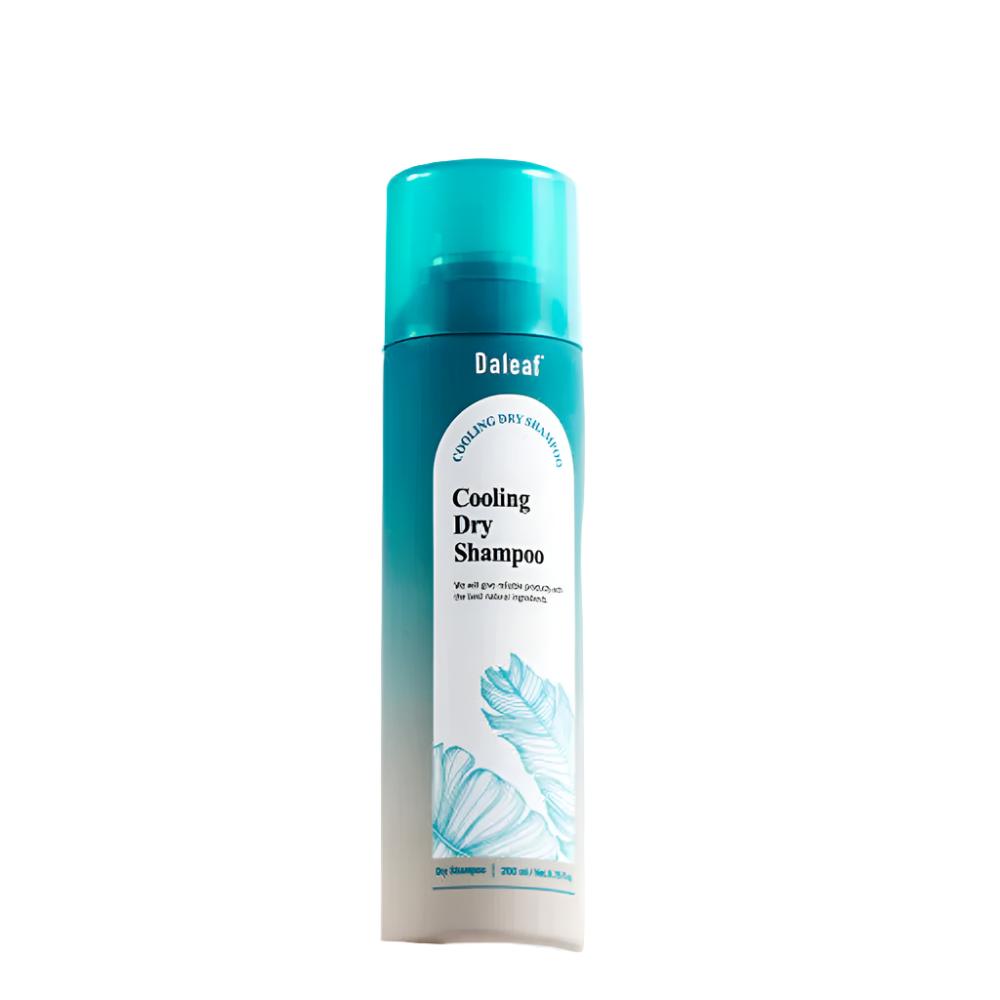 Daleaf Cooling Dry Shampoo 200ml offers a refreshing solution for revitalizing your hair between washes. 