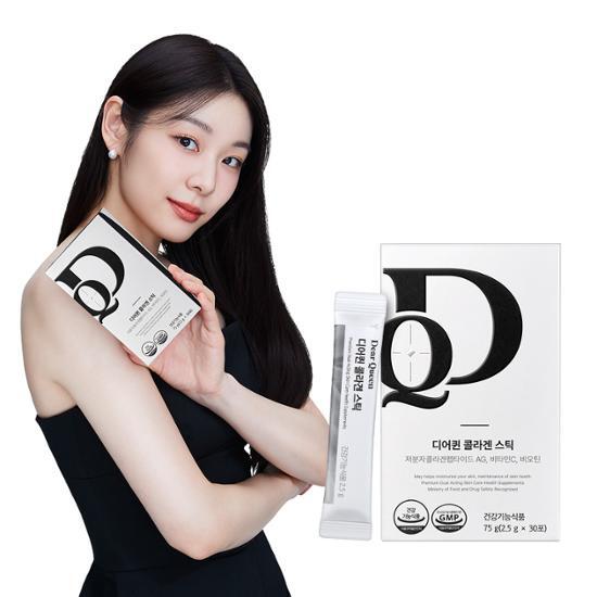 Dear Queen Collagen Stick 30ea (1 month) with Olympic Gold Medalist Yuna Kim