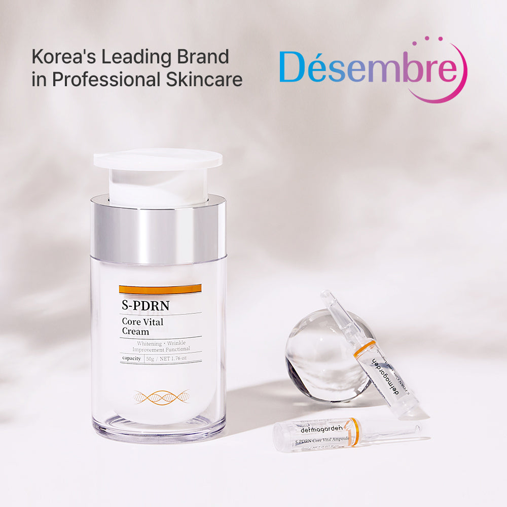  Desembre S-PDRN Core Vital Cream 50g - a premium cream for boosting skin vitality and radiance.