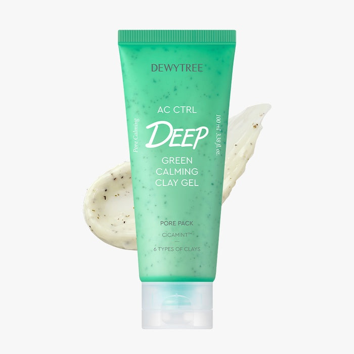 Dewytree AC Ctrl Gel en argile apaisant vert foncé 100 ml