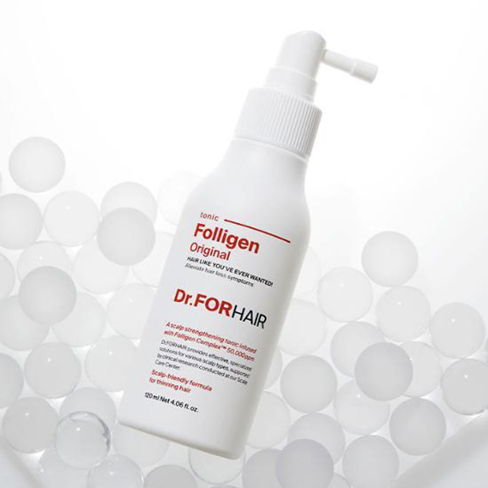 Enriched with Folligen complex and other nourishing ingredients, this tonic helps to strengthen hair follicles, reduce hair loss, and enhance overall scalp vitality