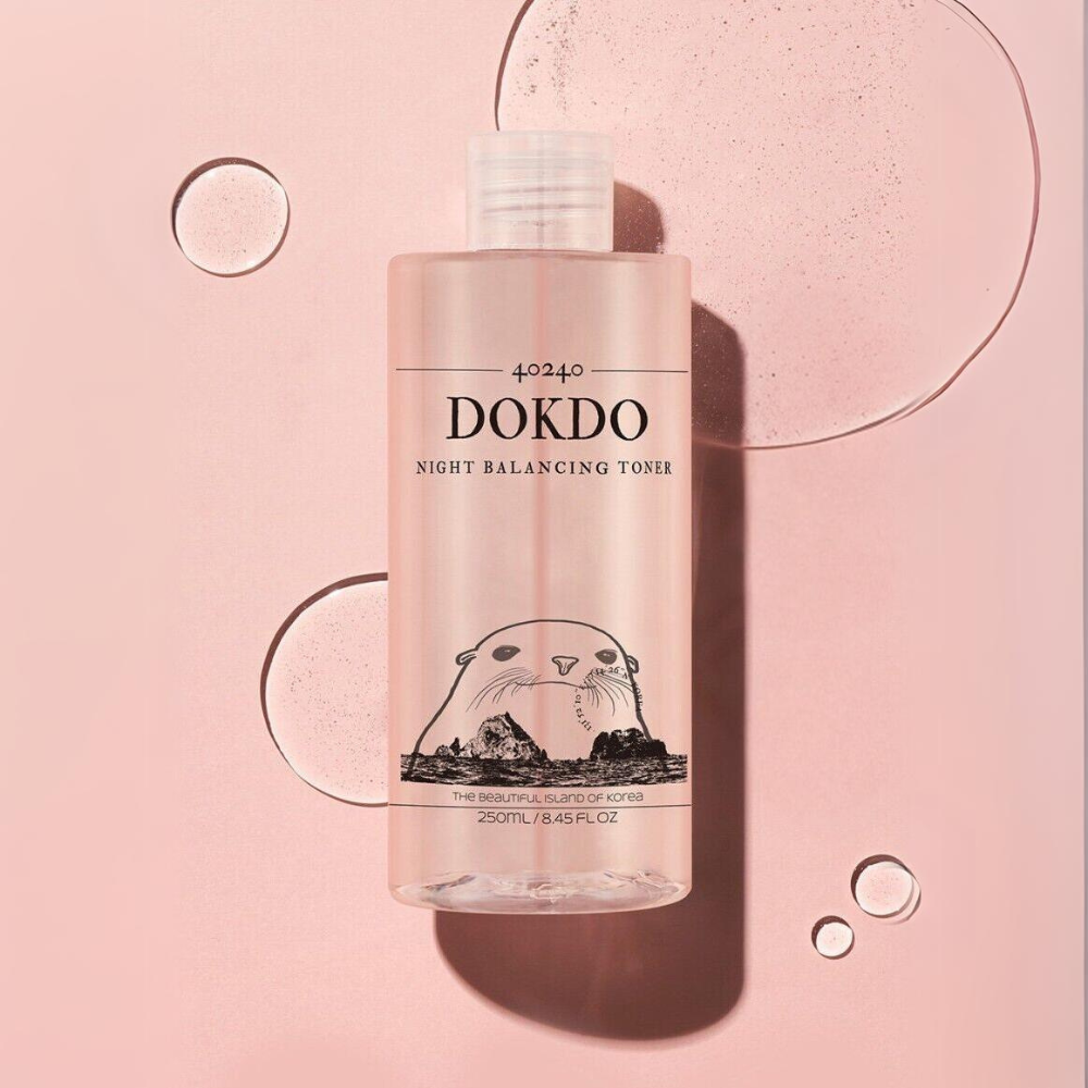 Dr.LeE 40240 Dokdo Night Balancing Toner 250ml - Nourishing toner, 250ml, ideal for evening skincare routine.