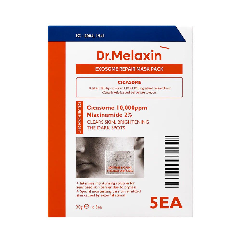 （Newa）Dr.Melaxinエキソソーム修復フェイシャルマスク30ml *5枚