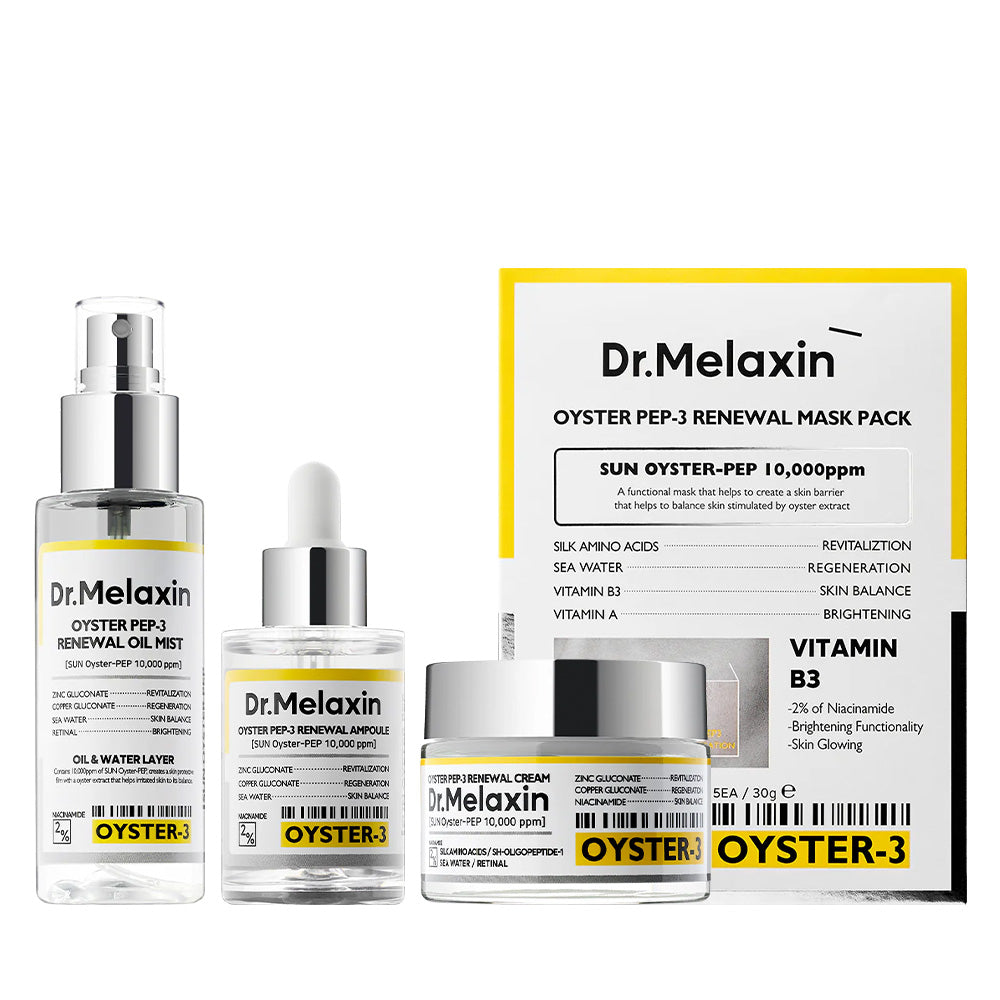 Dr.Melaxin Oyster Pep-3 Renewal Anti-Aging Line