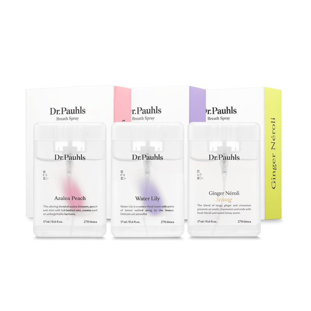 Dr.Pauhls Breath Spray 3 pack Set