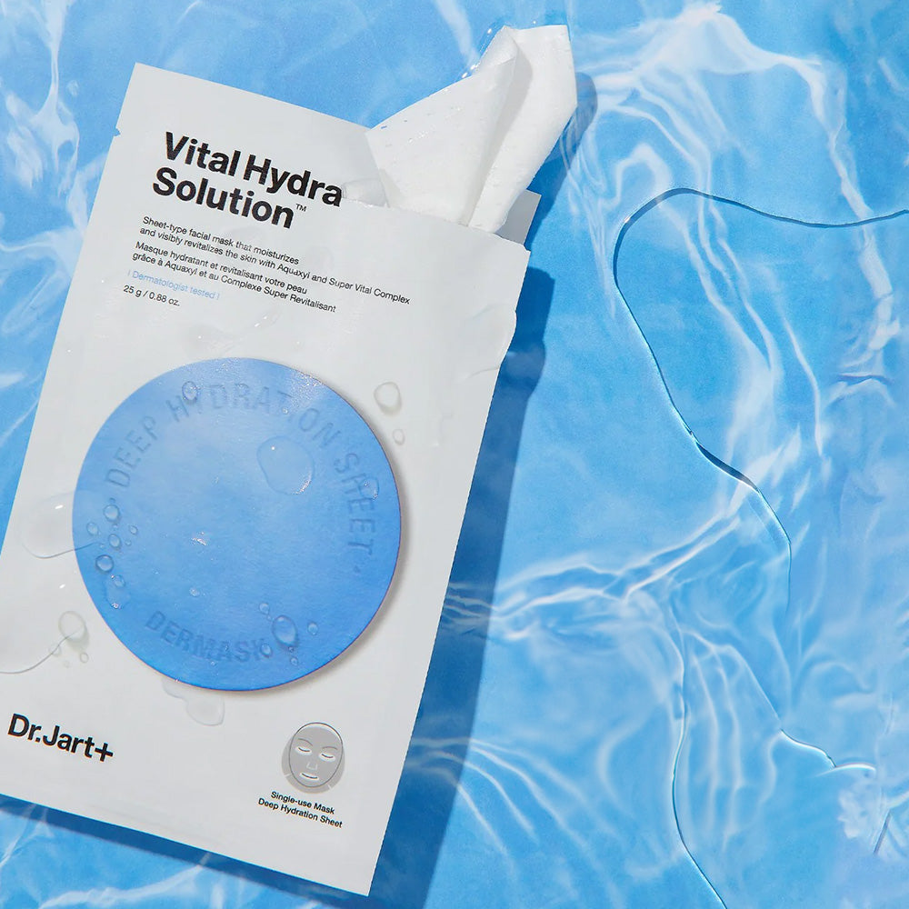 DR.JART + Dermask Water Jet Vital Hydra Solutionフェイスマスクシート25g x 5ea