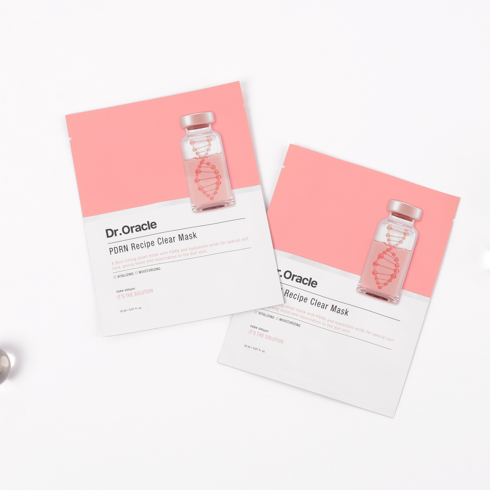 Dr.oracle PDRN Recipe Clear Mask 1box (18ml*10ea)