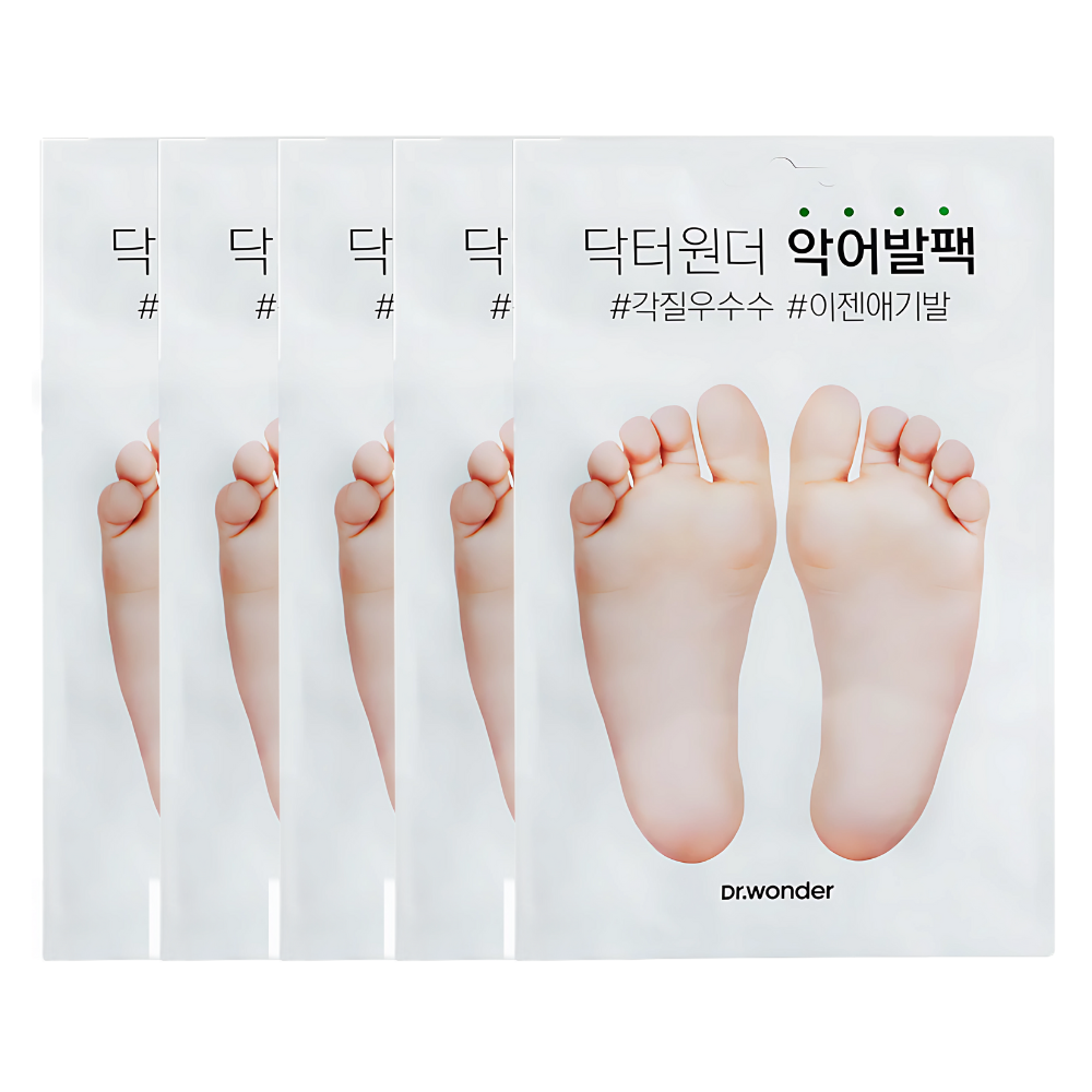 Dr.wonder Crocodile Foot Mask Pack 5ea