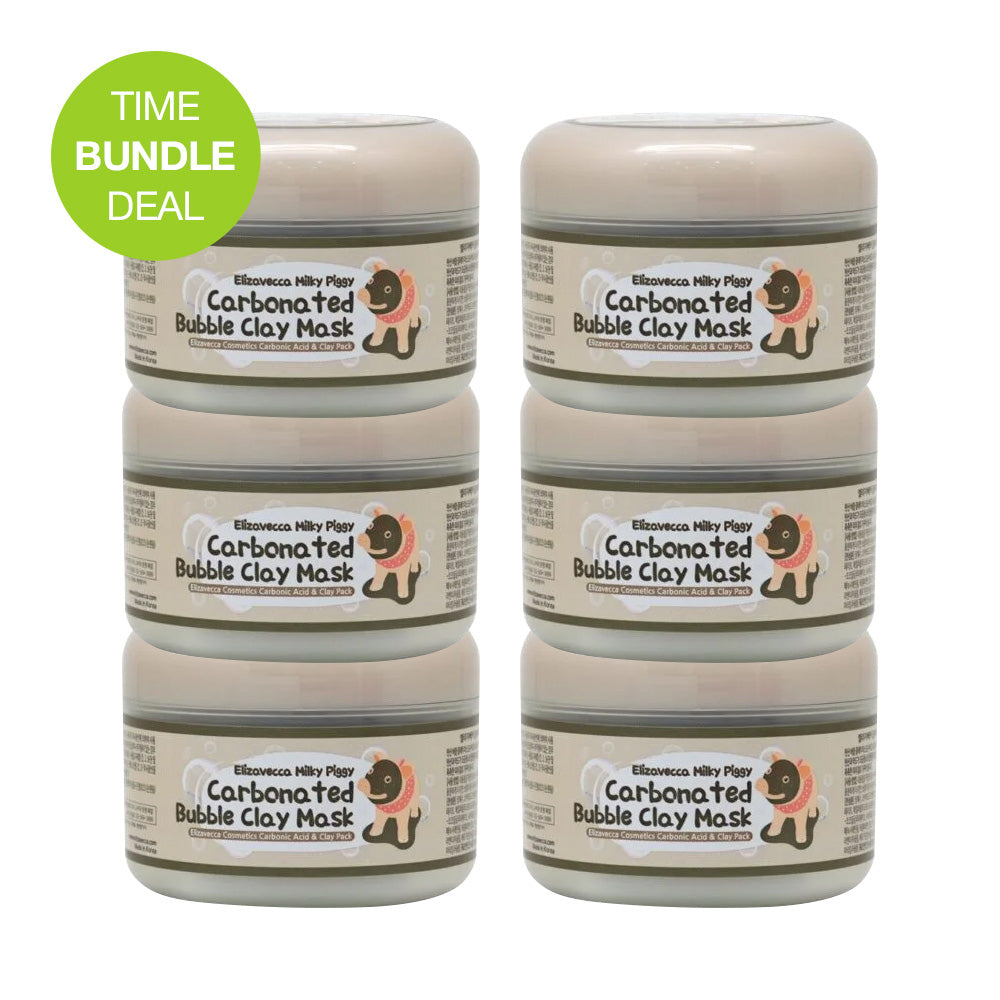 ★Bundle Deal★ Elizavecca Milky Piggy Carbonated Bubble Clay Mask 100ml