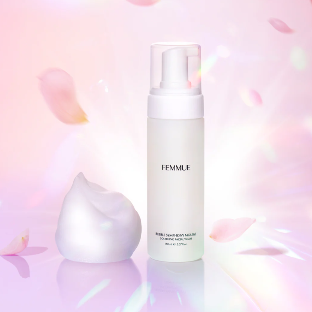 Femmue Bubble Symphony Mousse apaisante lavage facial 150 ml