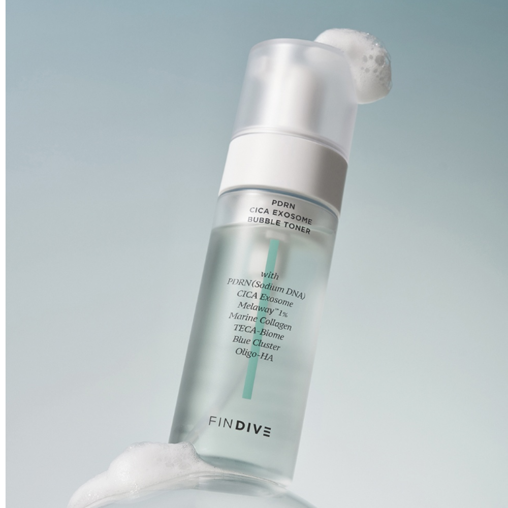 FINDIVE PDRN Cica Exosome Bubble Toner 150ml