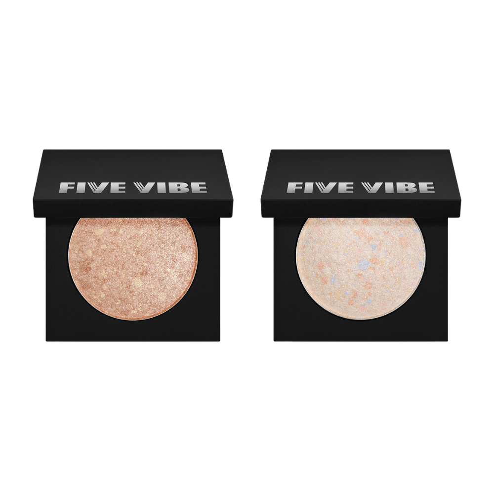 Shimmery pearl highlighter compact, 9g.