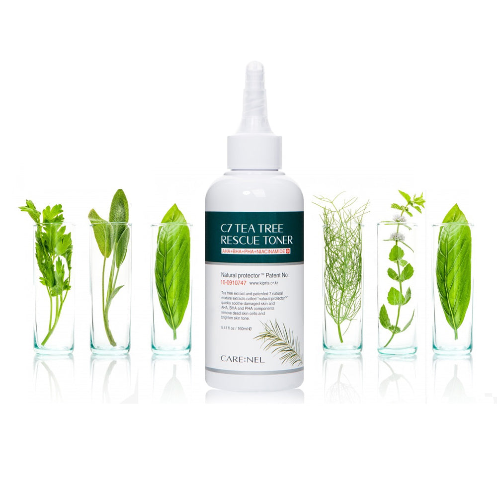 CARE:NEL C7 Tea Tree Rescue Toner 160ml - DODOSKIN