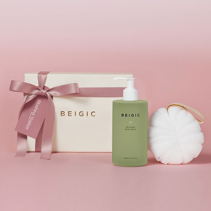 [Gift Packaging] BEIGIC Relaxing Body Wash & Shower Ball Set