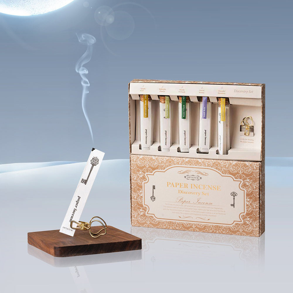 [Gift Packaging] OPTATUM Paper Incense Discovery Set