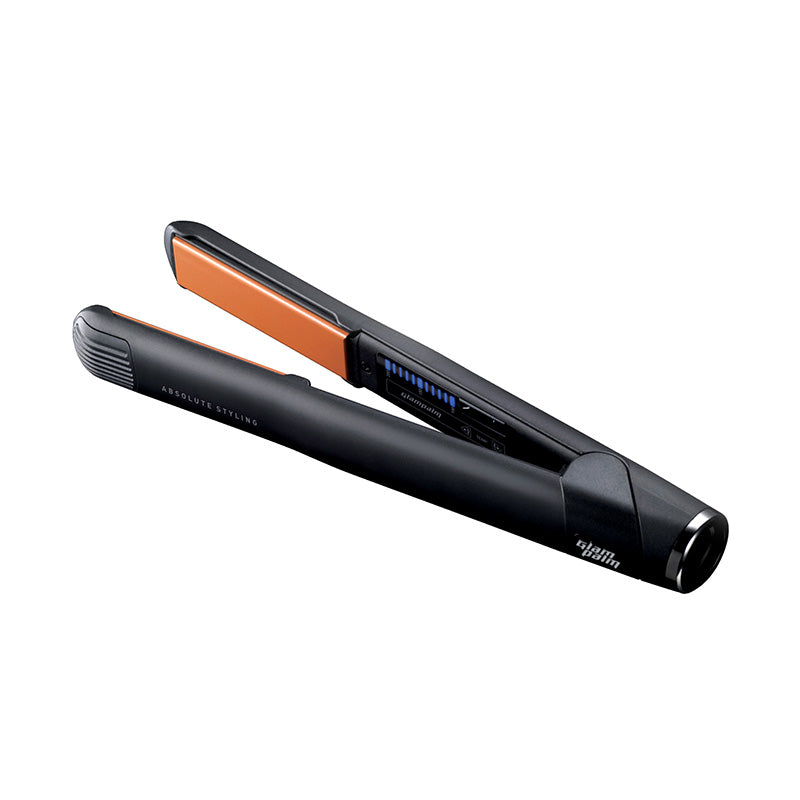Glampalm GP201 Signature 1 Inch flat iron in 2 colors: sleek design, advanced technology for perfect hair styling